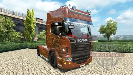 Scania R Black Amber v2.5 para Euro Truck Simulator 2