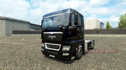 La piel en el V8 de camiones MAN v2.0 para Euro Truck Simulator 2