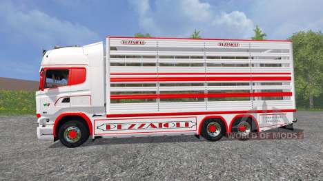 Scania R730 [cattle] v1.5 para Farming Simulator 2015