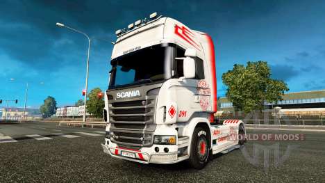 Vabis de la piel para Scania camión para Euro Truck Simulator 2