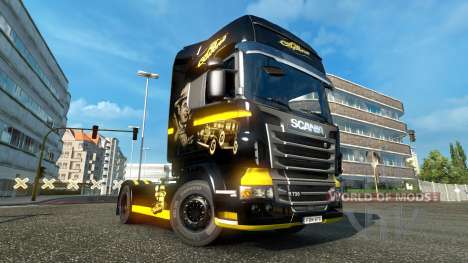 Al Capone de la piel para Scania camión para Euro Truck Simulator 2