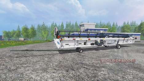 New Holland Super Flex Draper 45FT [white] para Farming Simulator 2015