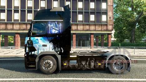 La piel de Star Trek en la Oscuridad para camion para Euro Truck Simulator 2