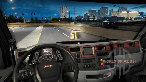 El holograma del minimapa para American Truck Simulator