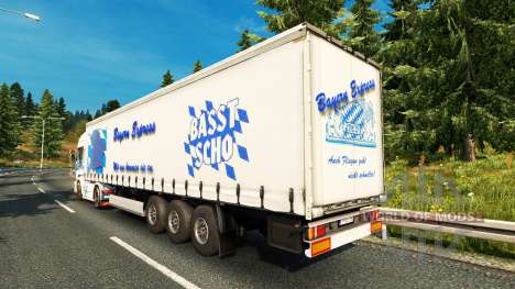 Baviera Express de la piel para Scania camión para Euro Truck Simulator 2