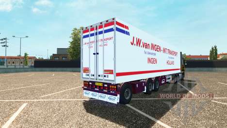 Semi J. W. van Ingen para Euro Truck Simulator 2