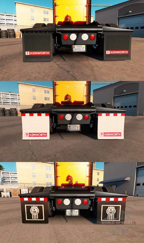 HD colgajos de barro para American Truck Simulator