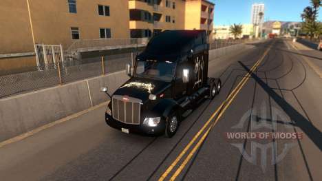 Skin Metallica for Peterbilt 579 para American Truck Simulator
