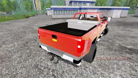 Chevrolet Silverado 3500 [plow truck] para Farming Simulator 2015