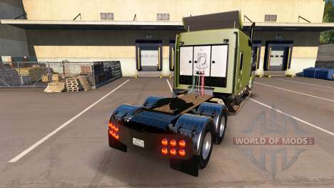 Kenworth W900B Long ARI Legacy Sleepers para American Truck Simulator