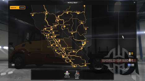 La ciudad búlgara de nombres para American Truck Simulator