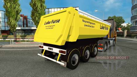 Lucas Furse de la piel para remolque para Euro Truck Simulator 2