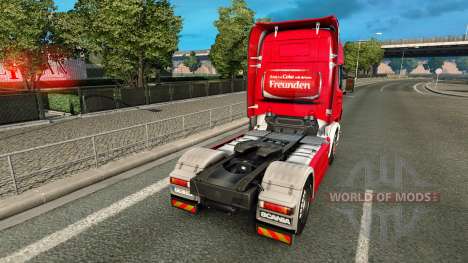 La piel de Coca-Cola de camiones Scania para Euro Truck Simulator 2