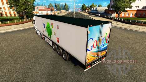 Google piel para Scania camión para Euro Truck Simulator 2