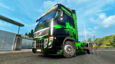 De riesgo biológico de la piel para camiones Vol para Euro Truck Simulator 2