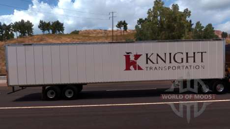 Knight Trailer para American Truck Simulator