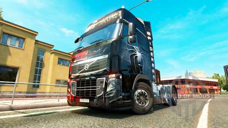 Spiderman piel para camiones Volvo para Euro Truck Simulator 2