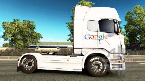 Google piel para Scania camión para Euro Truck Simulator 2