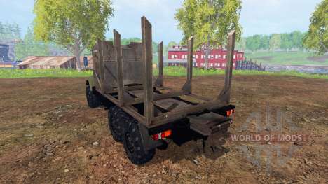 El KrAZ B18.1 [de madera] para Farming Simulator 2015