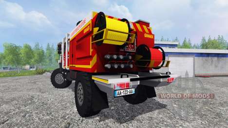 Mercedes-Benz Unimog [fire service] para Farming Simulator 2015