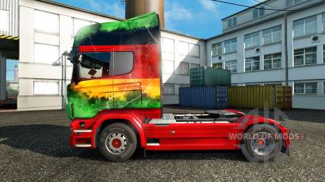 La piel Inferior en la unidad tractora Scania para Euro Truck Simulator 2