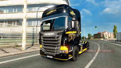 Al Capone de la piel para Scania camión para Euro Truck Simulator 2