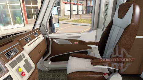 El nuevo color Peterbilt 579 interior para American Truck Simulator