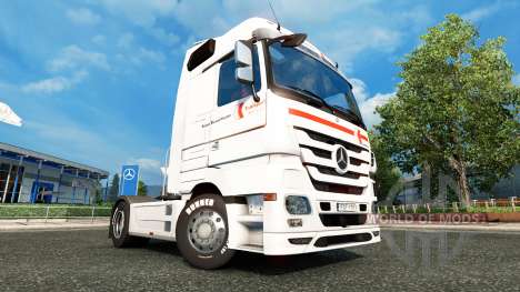 La piel Klaus Bosselmann en la unidad tractora M para Euro Truck Simulator 2