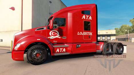ATA la Logística de la piel para Kenworth tracto para American Truck Simulator