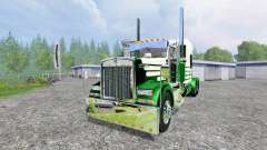 Kenworth W900L 2007 [flattop] para Farming Simulator 2015