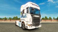 Baviera Express de la piel para Scania camión para Euro Truck Simulator 2