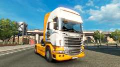 Mezzo Mezcla de la piel para Scania camión para Euro Truck Simulator 2