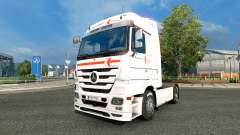 La piel Klaus Bosselmann en la unidad tractora Mercedes-Benz para Euro Truck Simulator 2