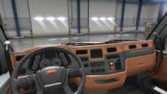 Actualizado interior en un Peterbilt 579 para American Truck Simulator