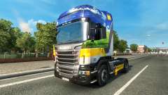Gasunie de Transporte de la piel para Scania camión para Euro Truck Simulator 2