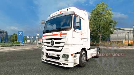 La piel Klaus Bosselmann en la unidad tractora Mercedes-Benz para Euro Truck Simulator 2