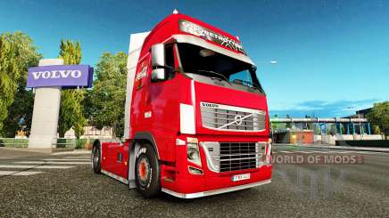 Skin Coca-Cola Volvo tractor para Euro Truck Simulator 2