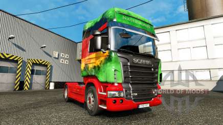 La piel Inferior en la unidad tractora Scania para Euro Truck Simulator 2