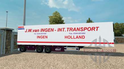 Semi J. W. van Ingen para Euro Truck Simulator 2