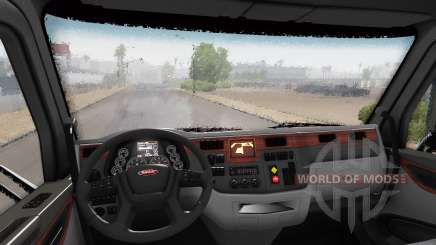 Efecto de lluvia de v1.7.4 para American Truck Simulator