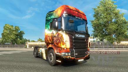 El Guild Wars 2 piel para Scania camión para Euro Truck Simulator 2