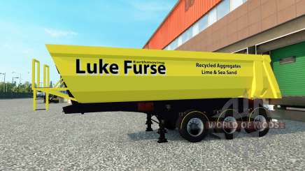 Lucas Furse de la piel para remolque para Euro Truck Simulator 2