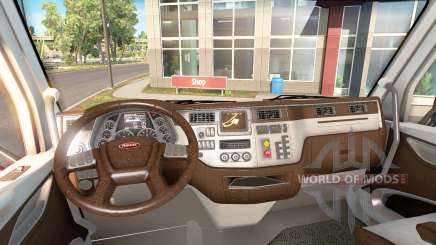 El nuevo color Peterbilt 579 interior para American Truck Simulator
