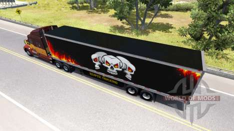 Refrigerado semi-remolque de Camiones Reaper para American Truck Simulator