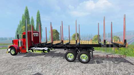 Peterbilt 388 [log truck] para Farming Simulator 2015