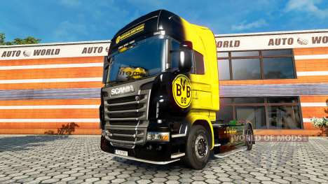 BvB de la piel para el Scania truck para Euro Truck Simulator 2