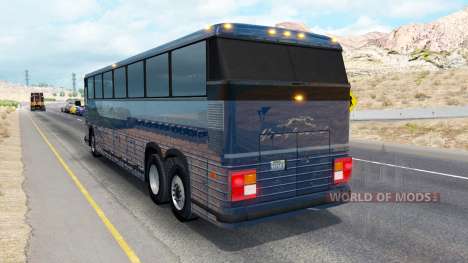 La piel en autobús Greyhound para American Truck Simulator