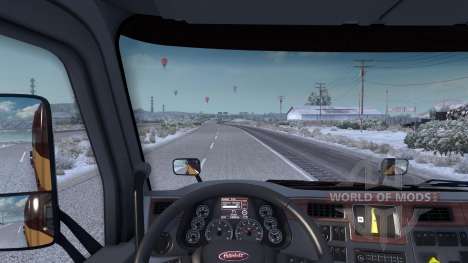 Invierno mod (de Invierno con Heladas Meteorológ para American Truck Simulator