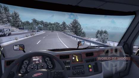 Invierno mod (de Invierno con Heladas Meteorológ para American Truck Simulator