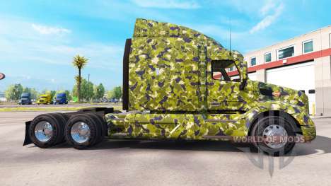 El ejército de la piel para camión Peterbilt para American Truck Simulator